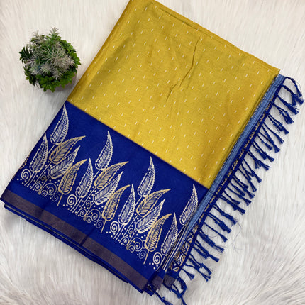 Semi Tussar saree