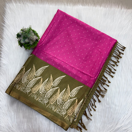 Semi Tussar saree