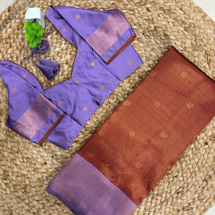 Saree With Stitched Blouse - (SIZE-34-38) - SWSB 904