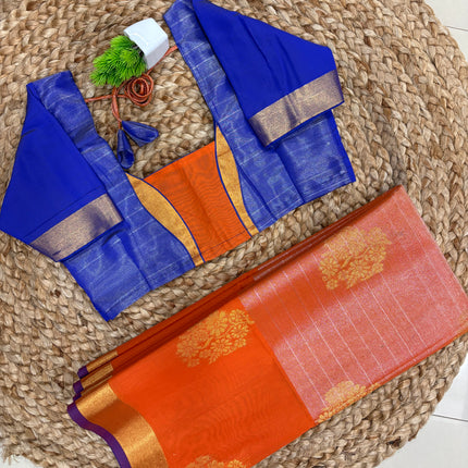 Saree With Stitched Blouse - (SIZE-36-40) - SWSB 901