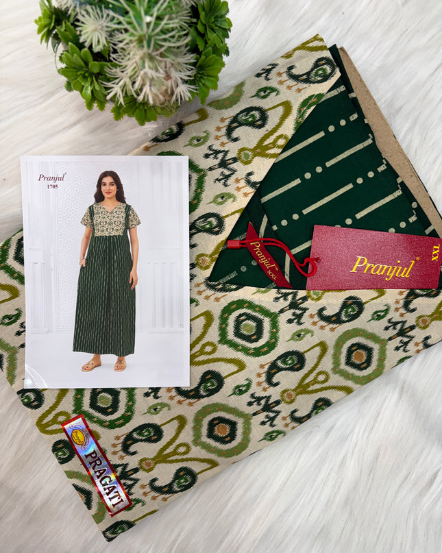 🌟 Pranjul Premium Cotton Nighty 😊