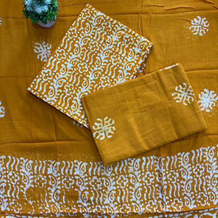Comfortable Pure Cotton Batik Daily Wear Material ☁️