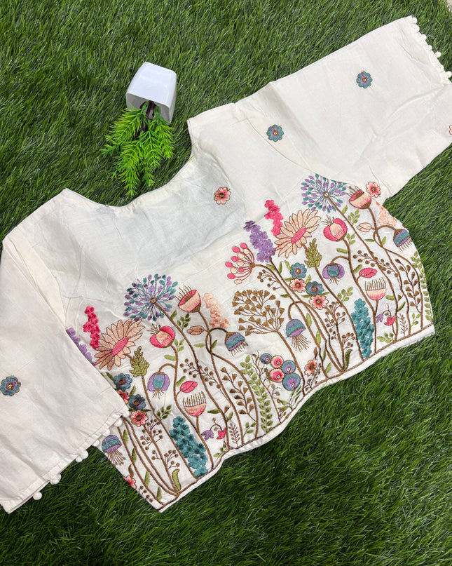 Readymade Blouse - With Lining - 36-40 - RB 157