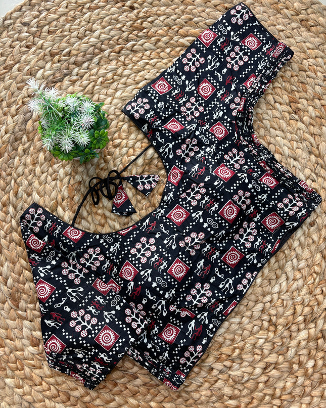 Readymade Blouse – Side Stretchable -RB 202 - 36 -40
