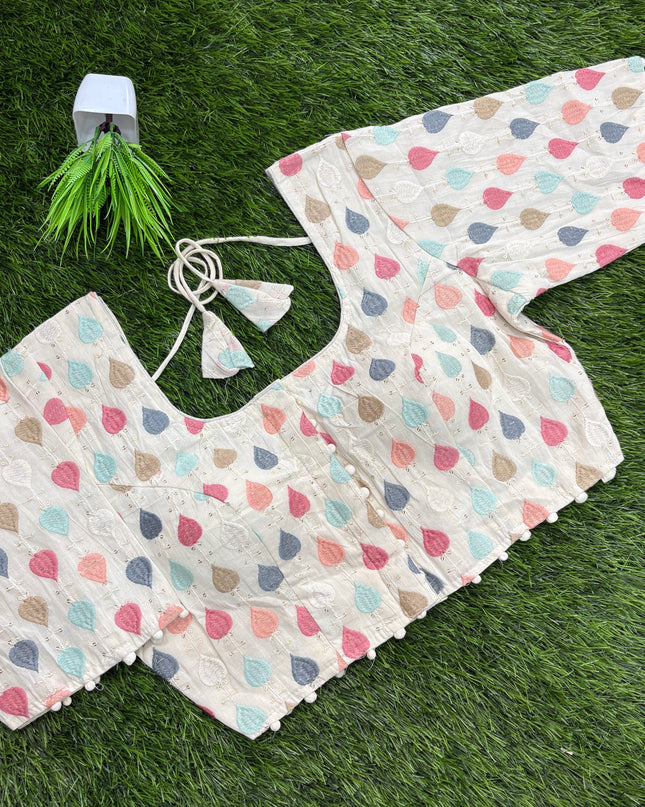 Readymade Blouse - With Lining - 36-40 - RB 163