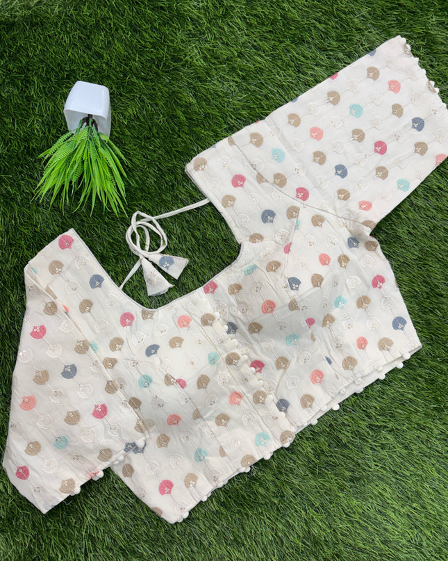 Readymade Blouse - With Lining - 36-40 - RB 164