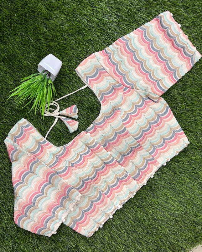 Readymade Blouse - With Lining - 36-40 - RB 167