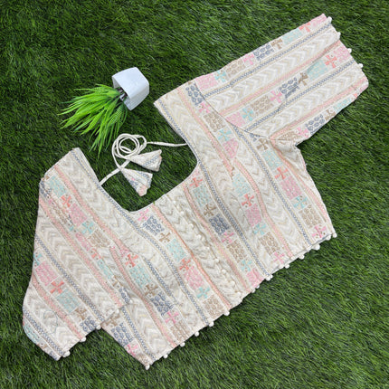 Readymade Blouse - With Lining - 36-40 - RB 168