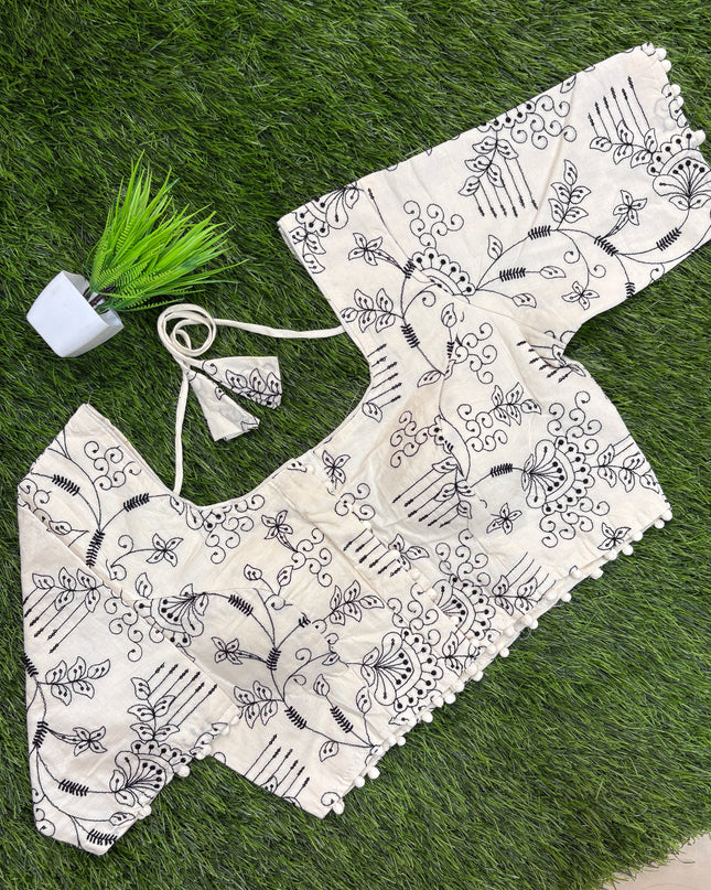 Readymade Blouse - With Lining - 36-40 - RB 171