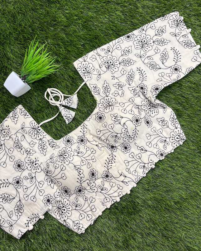 Readymade Blouse - With Lining - 36-40 - RB 172