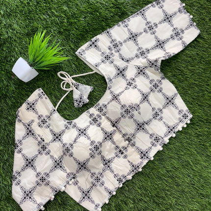 Readymade Blouse - With Lining - 36-40 - RB 174
