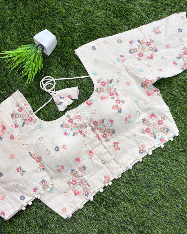 Readymade Blouse - With Lining - 36-40 - RB 175