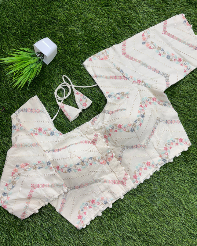 Readymade Blouse - With Lining - 36-40 - RB 176