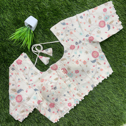 Readymade Blouse - With Lining - 36-40 - RB 177