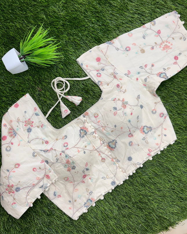 Readymade Blouse - With Lining - 36-40 - RB 178