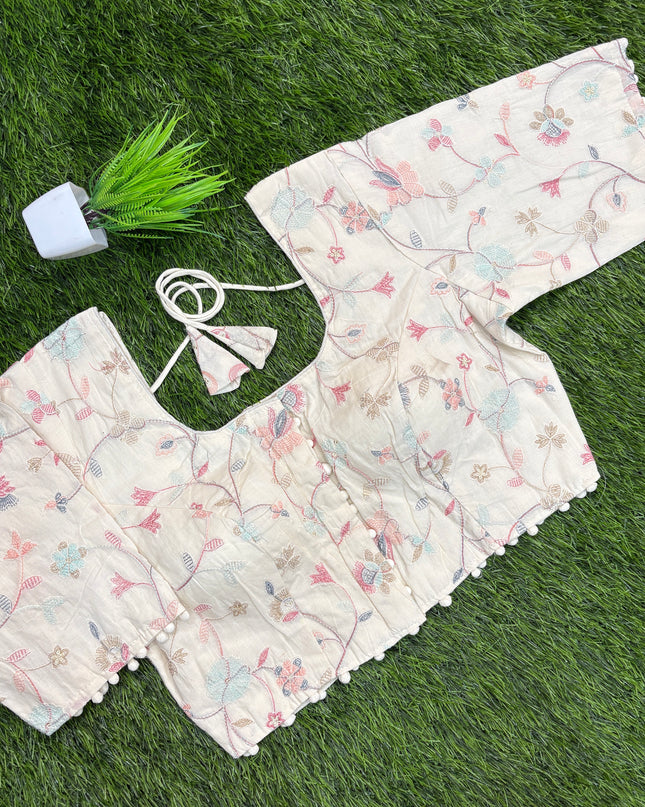 Readymade Blouse - With Lining - 36-40 - RB 182