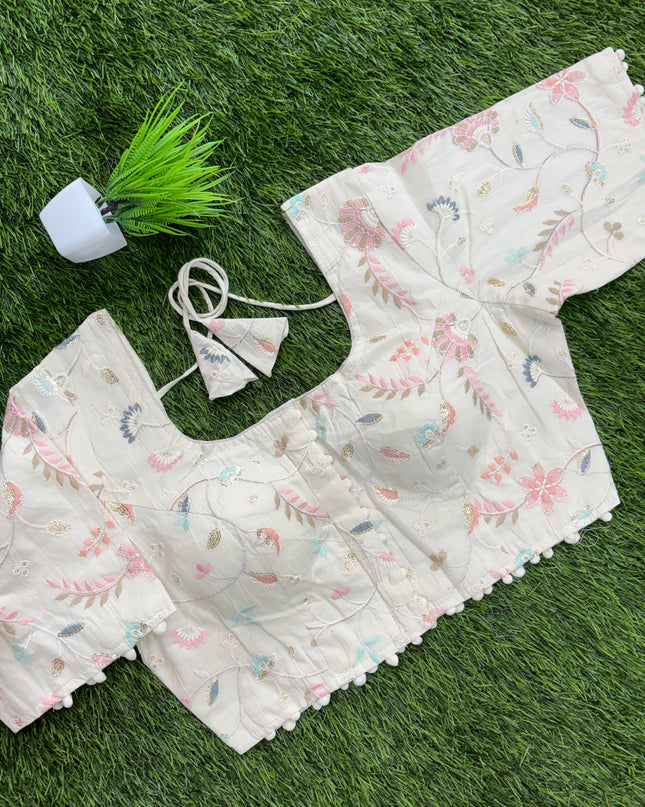 Readymade Blouse - With Lining - 36-40 - RB 183