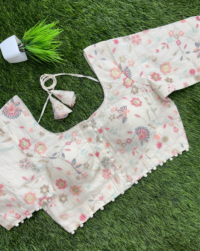 Readymade Blouse - With Lining - 36-40 - RB 184