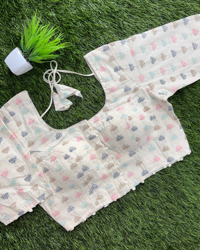 Readymade Blouse - With Lining - 36-40 - RB 186