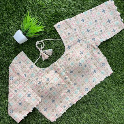 Readymade Blouse - With Lining - 36-40 - RB 187