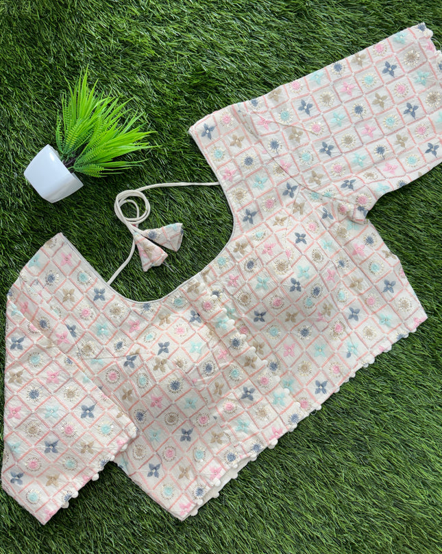 Readymade Blouse - With Lining - 36-40 - RB 187