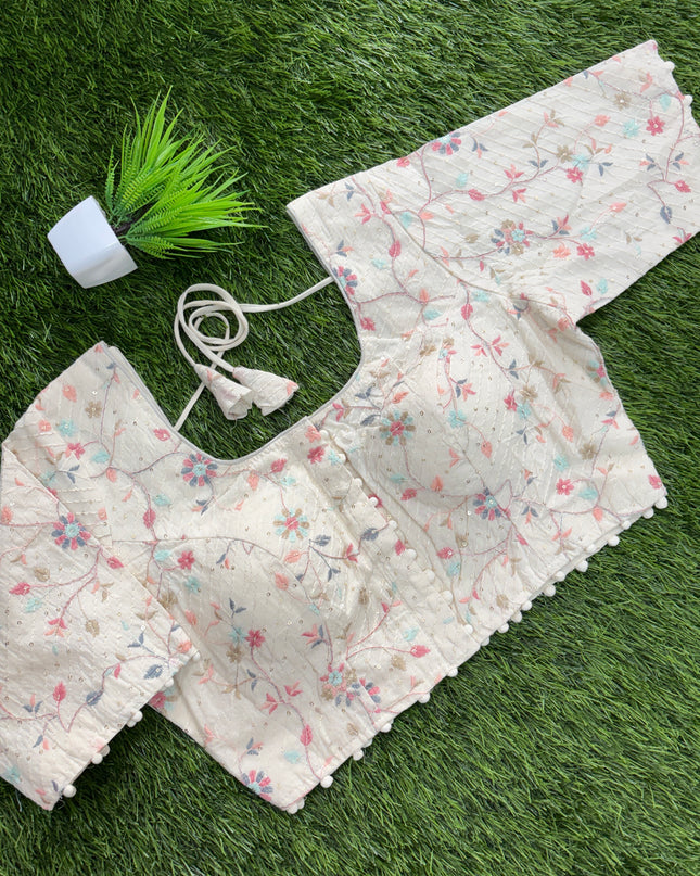 Readymade Blouse - With Lining - 36-40 - RB 188
