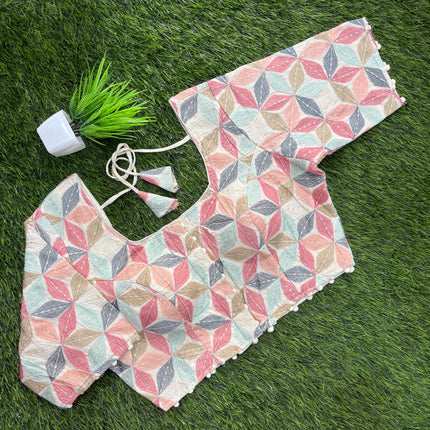 Readymade Blouse - With Lining - 36-40 - RB 190