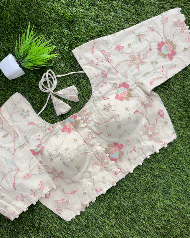 Readymade Blouse - With Lining - 36-40 - RB 191