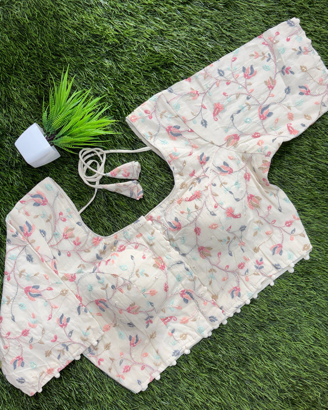 Readymade Blouse - With Lining - 36-40 - RB 193