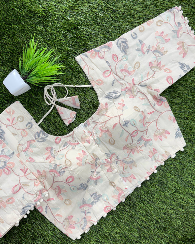 Readymade Blouse - With Lining - 36-40 - RB 194