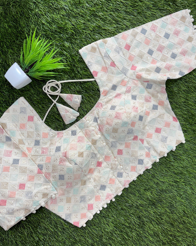 Readymade Blouse - With Lining - 36-40 - RB 195
