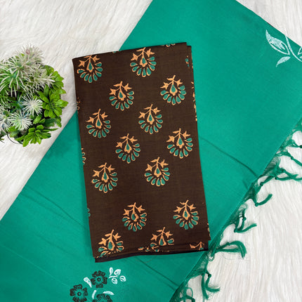 Everyday Elegance South Cotton Saree 🌿