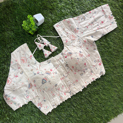 Readymade Blouse - With Lining – 42 - 46 - RB 212