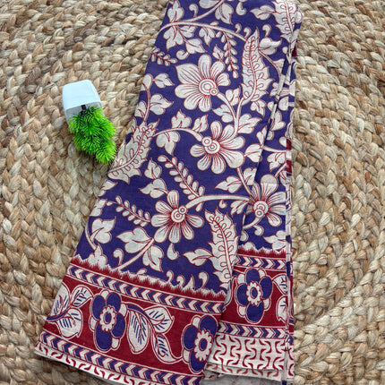 Kalamkari Cotton Saree - KCS 155