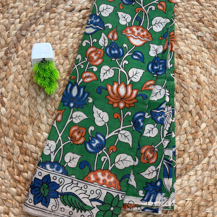Kalamkari Cotton Saree - KCS 157