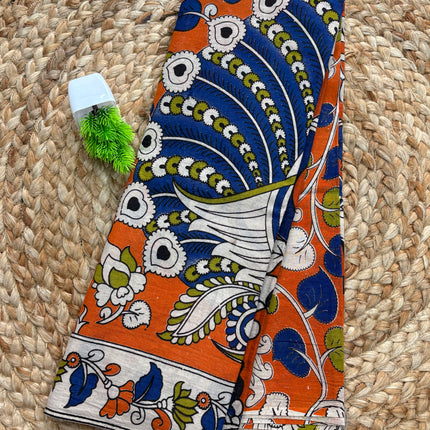 Kalamkari Cotton Saree - KCS 159
