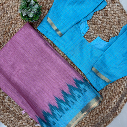 Saree With Stitched Blouse - (size-38-42) - SWSB 143