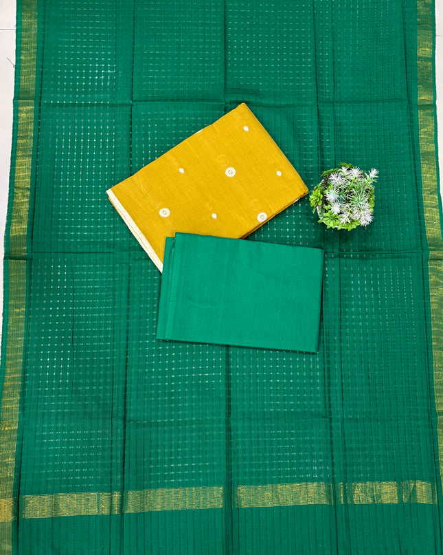 Handwoven Cotton Dress Material