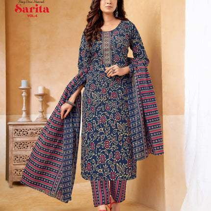Salwar Stitched Set - With Lining - (SIZE - L - 3XL) - SSS 161