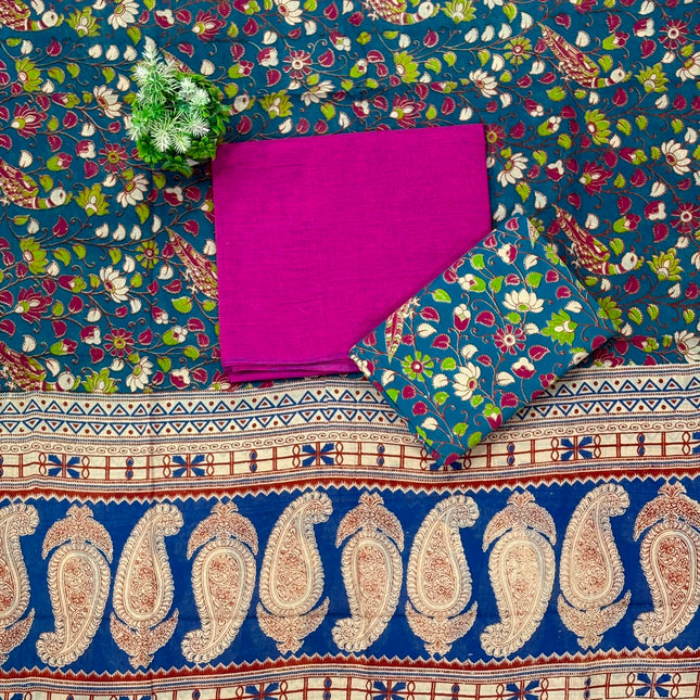 Kalamkari Dress Material - KDM 130