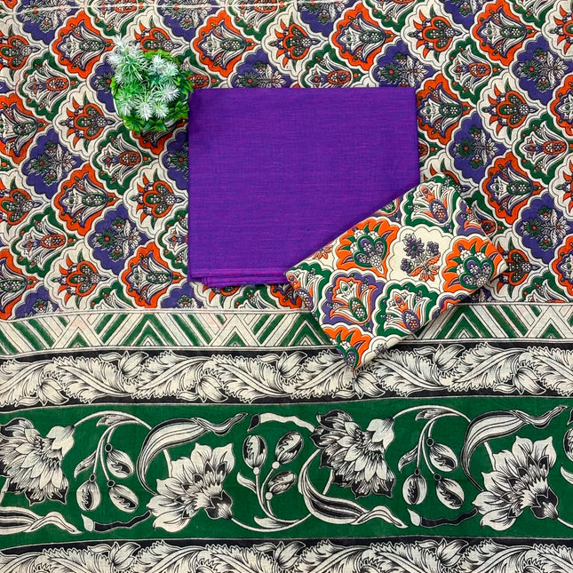 Kalamkari Dress Material - KDM 131