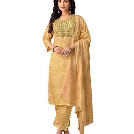 Salwar Stitched Set ( L - 3XL ) - SSS 163