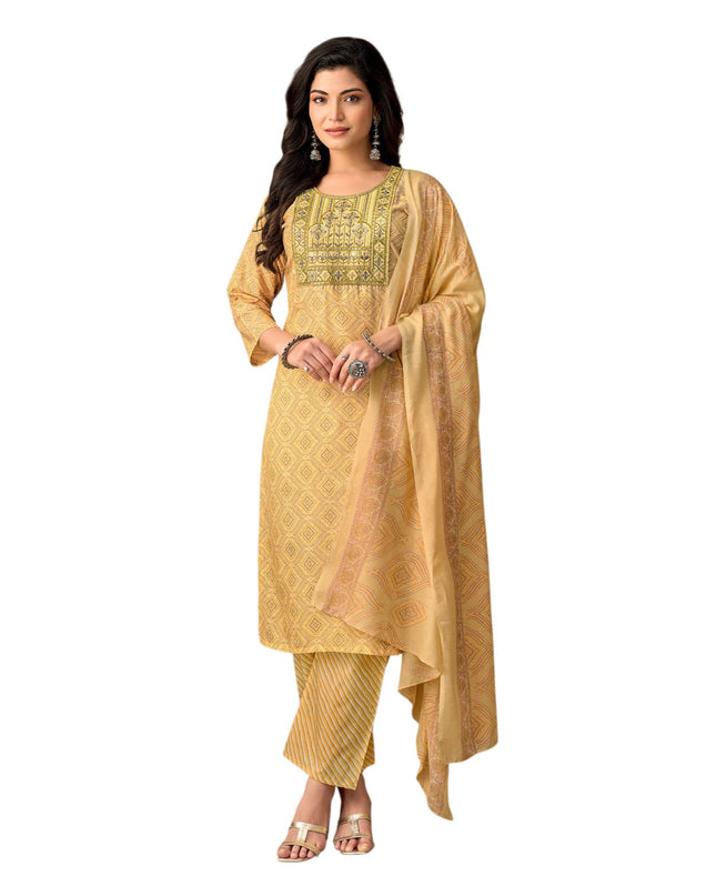 Salwar Stitched Set ( L - 3XL ) - SSS 163