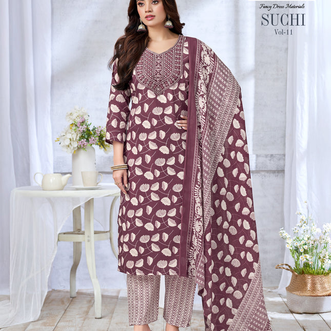 SUCHI VOL 11 Salwar Suit – Full Set with Lining