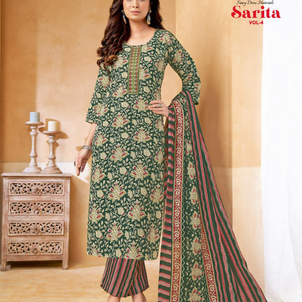 Salwar Stitched Set  - With Lining - (SIZE - L - 3XL) - SSS 163