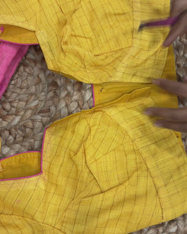 Saree With Stitched Blouse - (size-34-38) - SWSB 254