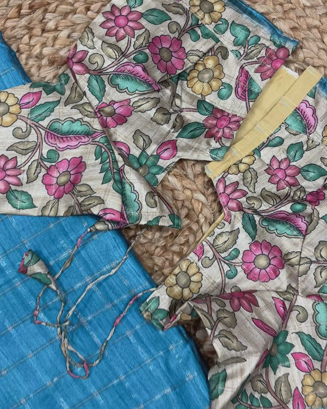 Saree With Stitched Blouse - (size-36-40) - SWSB 333