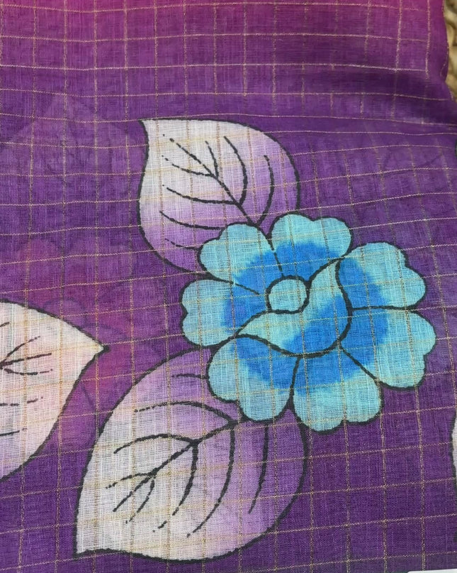 Saree With Stitched Blouse - (size-36-40) - SWSB 278