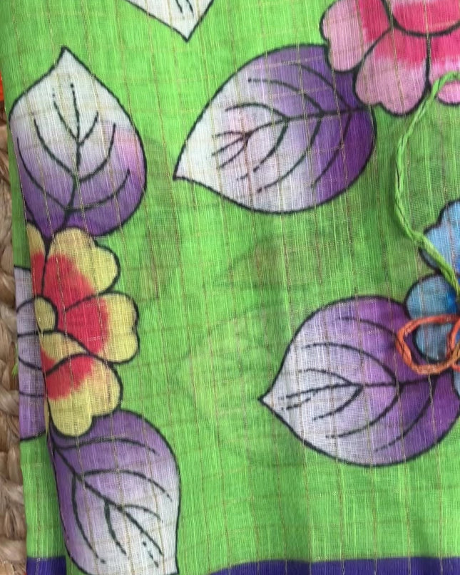 Saree With Stitched Blouse - (size-38-42) - SWSB 200