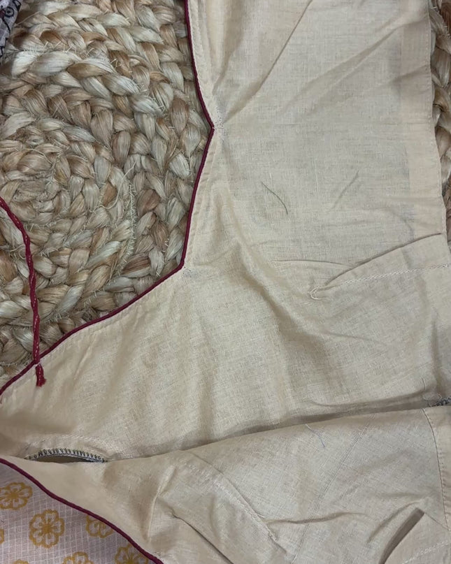 Saree With Stitched Blouse - (size-38-42) - SWSB 249